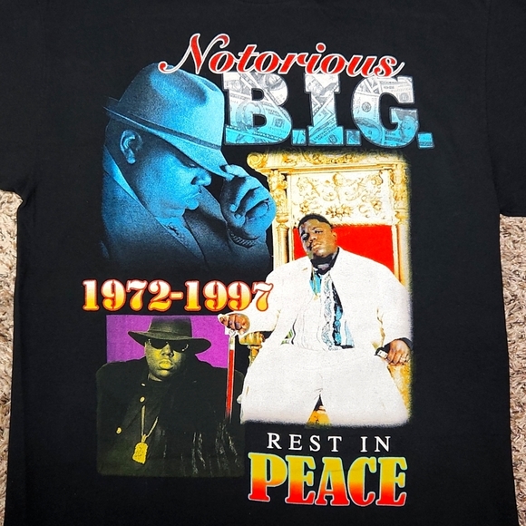 Notorious B.I.G. T-Shirt Size Medium - Picture 3 of 4